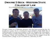Dwayne S Beck - Western State College of Law