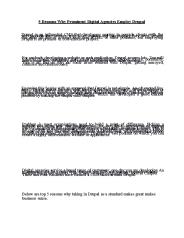 5 Reasons Why Prominent Digital Agencies Employ Drupal (1)