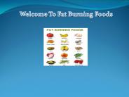 Fat Burning Foods