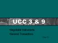 UCC 3 PowerPoint PPT Presentation