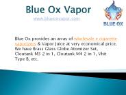 Wholesale E Cigarette Vaporizers