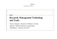 Research, Management Technology and Trade PowerPoint PPT Presentation