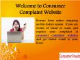 Consumer Complaint Websites