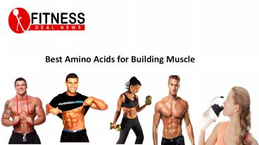 Best Amino Acids for Building Muscle