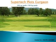 Invest in Supertech Plots Sector 2 Gurgaon