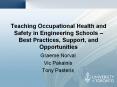 Teaching Occupational Health and Safety in Engineering Schools  PowerPoint PPT Presentation
