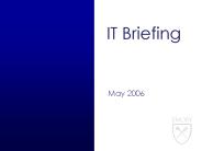 IT Briefing