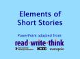 Elements of Short Stories PowerPoint PPT Presentation