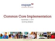 Common Core Implementation