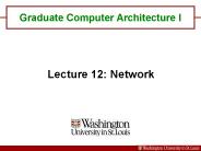Graduate Computer Architecture I