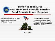 Terrorist Treasury: How New York
