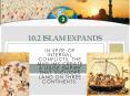In spite of internal conflicts, the Muslims create a huge empire that includes land on three continents. PowerPoint PPT Presentation