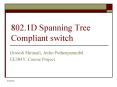802.1D Spanning Tree Compliant switch PowerPoint PPT Presentation