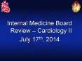 Internal Medicine Board Review  PowerPoint PPT Presentation