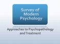 Survey of Modern Psychology PowerPoint PPT Presentation