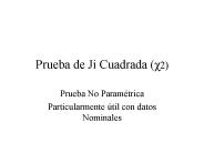 Prueba de Ji Cuadrada (?2)
