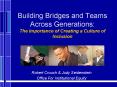 Building Bridges and Teams Across Generations: The Importance of Creating a Culture of Inclusion PowerPoint PPT Presentation