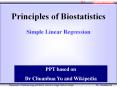 Simple Linear Regression PowerPoint PPT Presentation