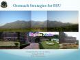 Outreach Strategies for BSU PowerPoint PPT Presentation