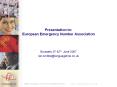 Presentation to: European Emergency Number Association PowerPoint PPT Presentation