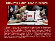Dr David Soria - NBA Physician