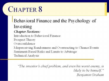 Stock Price Behavior and Market Effeciency