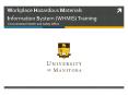 Workplace Hazardous Materials Information System (WHMIS) Training PowerPoint PPT Presentation