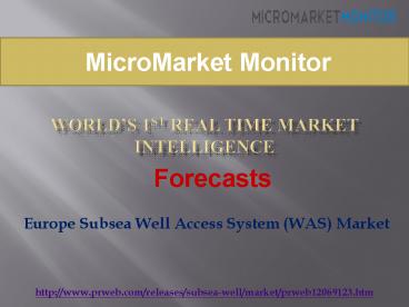 Europe Subsea Well Access System (WAS) Market (1)