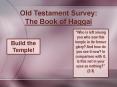 Old Testament Survey: The Book of Haggai PowerPoint PPT Presentation