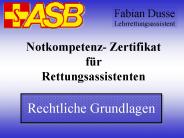 Notkompetenz- Zertifikat f