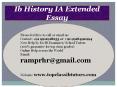 how to write an ib history ia extended essay online help tutor PowerPoint PPT Presentation