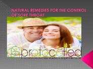 Essential Oils for Sore Throat