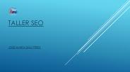TALLER SEO