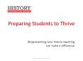 Preparing Students to Thrive PowerPoint PPT Presentation