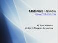 Materials Review WWW.ESLPOINT.COM PowerPoint PPT Presentation