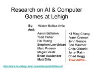 Research on AI