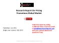 Pricing Promotions Global Market Research Report