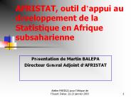 AFRISTAT, outil d