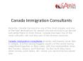 Canada Immigration | Canada immigration consultant PowerPoint PPT Presentation