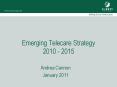 Emerging Telecare Strategy 2010 - 2015 PowerPoint PPT Presentation
