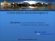 criminal defense attorney birmingham alabama