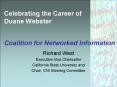 Celebrating the Career of Duane Webster  Coalition for Networked Information PowerPoint PPT Presentation