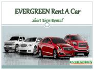 Short Term Car Rental Singapore