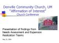Denville Community Church, UM  PowerPoint PPT Presentation