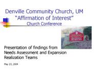 Denville Community Church, UM 