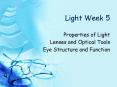 Light Week 5 PowerPoint PPT Presentation