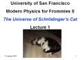 University of San Francisco PowerPoint PPT Presentation