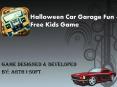 Halloween Car Garaje Fun PowerPoint PPT Presentation