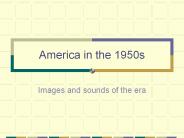America in the 1950s