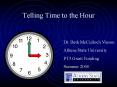 Telling Time to the Hour PowerPoint PPT Presentation